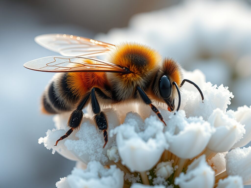 bee-in-winter